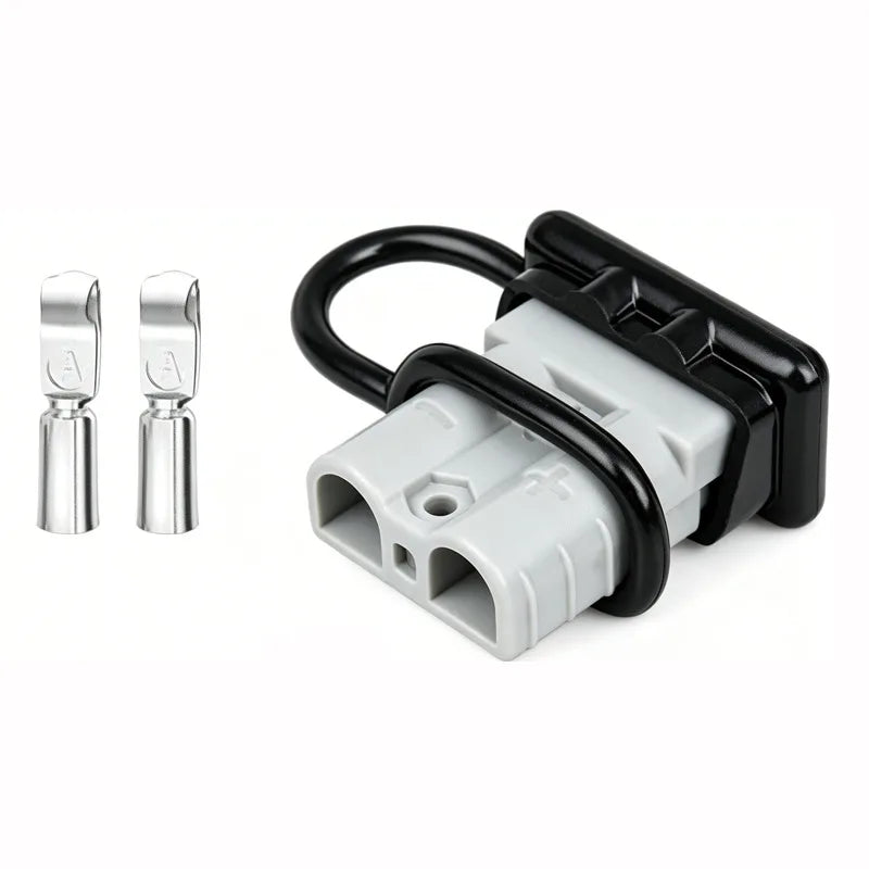 For Solar RV Car Equipment 50A Anderson Style Plug DC Connector Battery Charger Power Tool Electronic Accessories