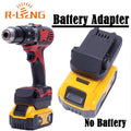 Battery Converter Adapter for DeWalt 18V Li-ion to for Milwa