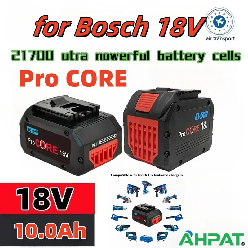 ProCORE Replacement Battery for Bosch 18V 8Ah 10Ah 12Ah BAT6