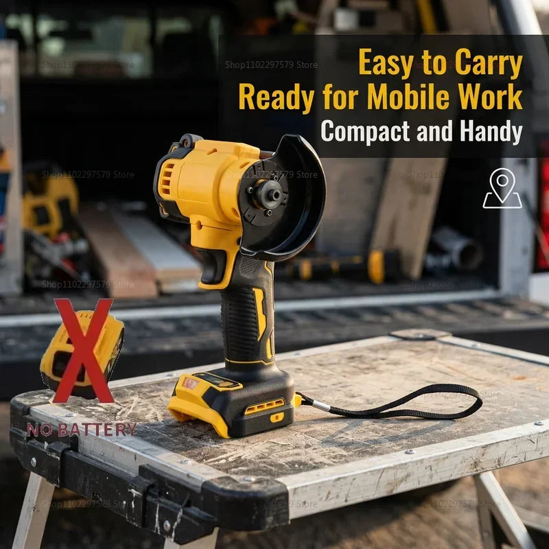 Cordless Angle Grinder 3 Inch Mini Polishing Grinding Machin