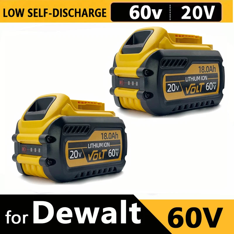 New High-Power for DEWALT 20V/60V Battery DCB200 DCB205 DCB2