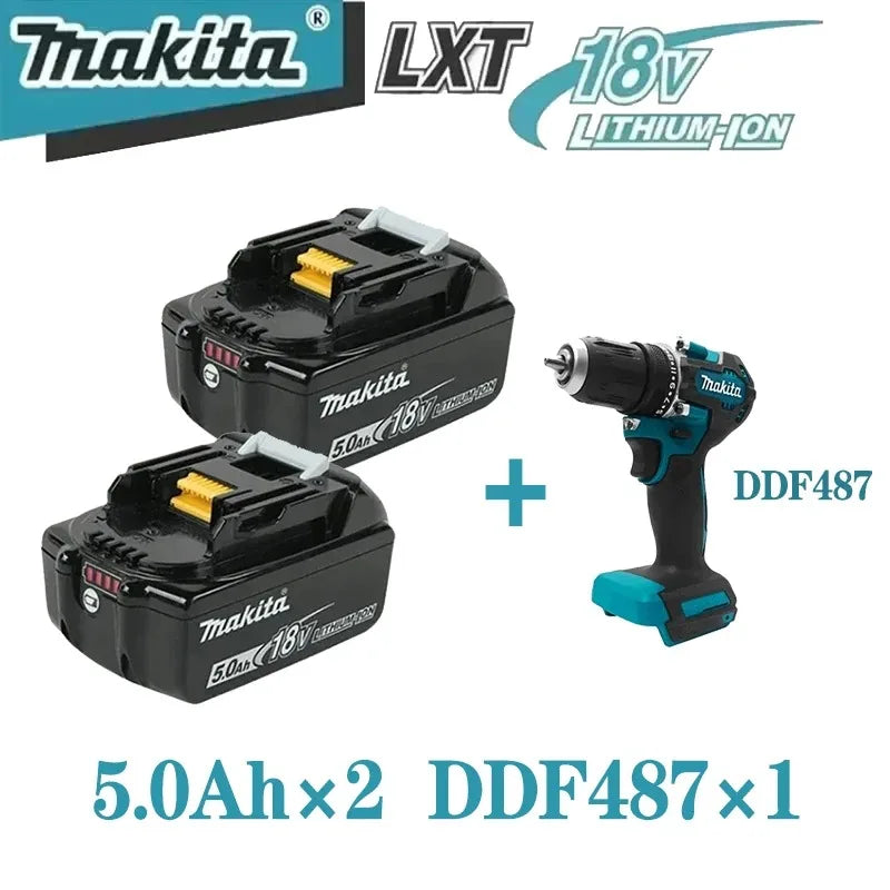 100% Genuine Makita 18V Battery 5Ah 6Ah 9Ah Replacement for BL1860B BL1850B BL1840 BL1830 BL1815 Power Tool Battery