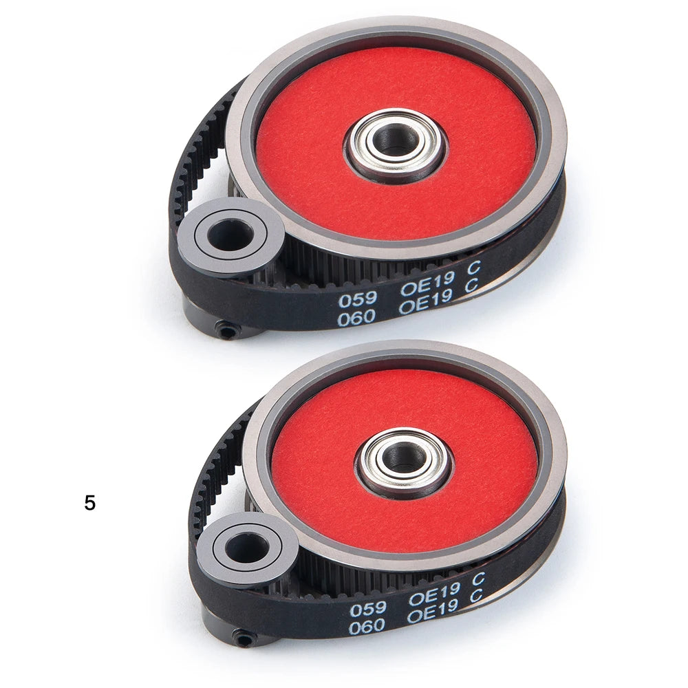 AXSPEED Belt Drive Transmission Gears System for 1/10 RC Crawler Axial SCX10 3.17/5.0mm Motor Gear Spare Parts