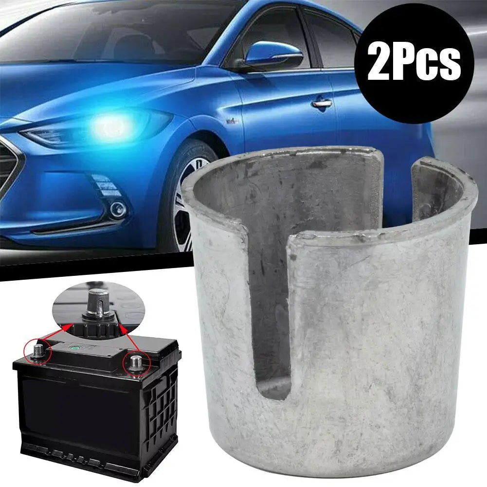 2Pcs Car Auto Truck Battery Post Repair Shims For Worn Down 