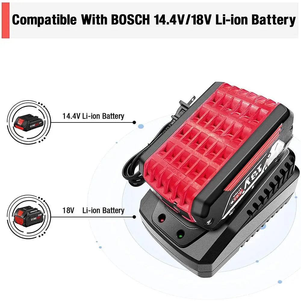 Electrical Power Tool Li-ion Battery Charger for Bosch 14.4V