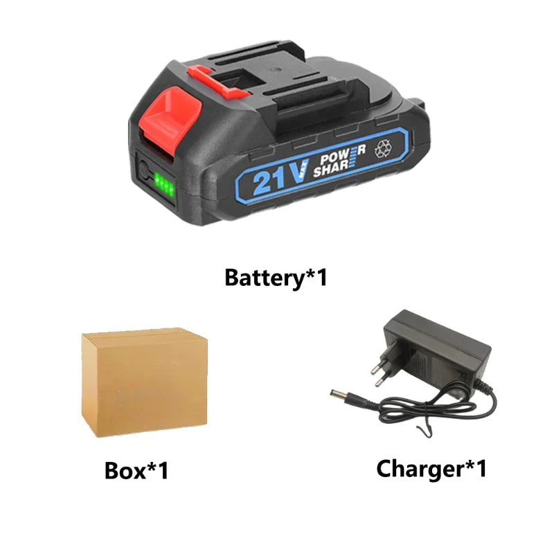 18V 21V Rechargeable Lithium Ion Battery with Capacity Indicator for Makita Cordless Drill Wrench Power Tool Replacement Battery