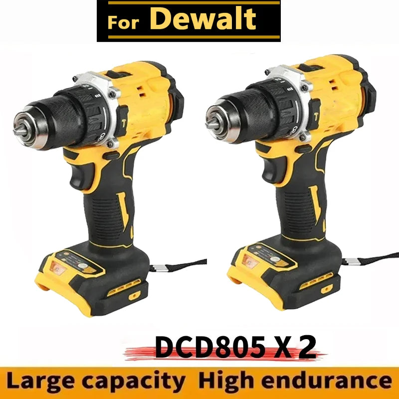New High-Power for DEWALT 20V/60V Battery DCB200 DCB205 DCB206 Power Tool 18V Battery 3AH 8AH 12AH 18AH Batteries DCD805