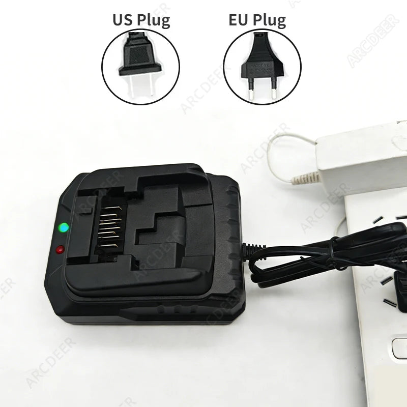 1.8A Lithium Battery Charger For Dewalt 18V 20V DCB206 DCB20