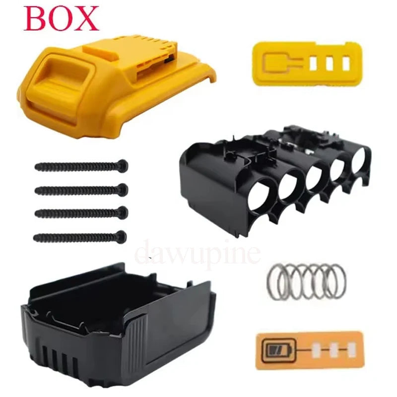 For DeWalt Tool Accessories Li-Ion Battery Plastic Case For 