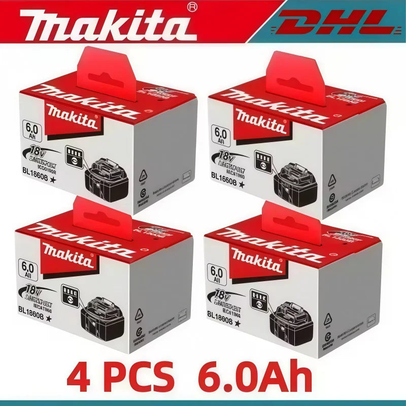 Genuine 6AH Makita BL1860 6Ah Battery Power Tools Li-ion Rep