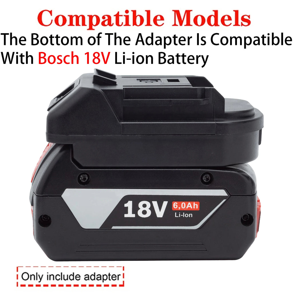 Battery Adapter Converter For Makita 18V LXT Li-ion Tool To 