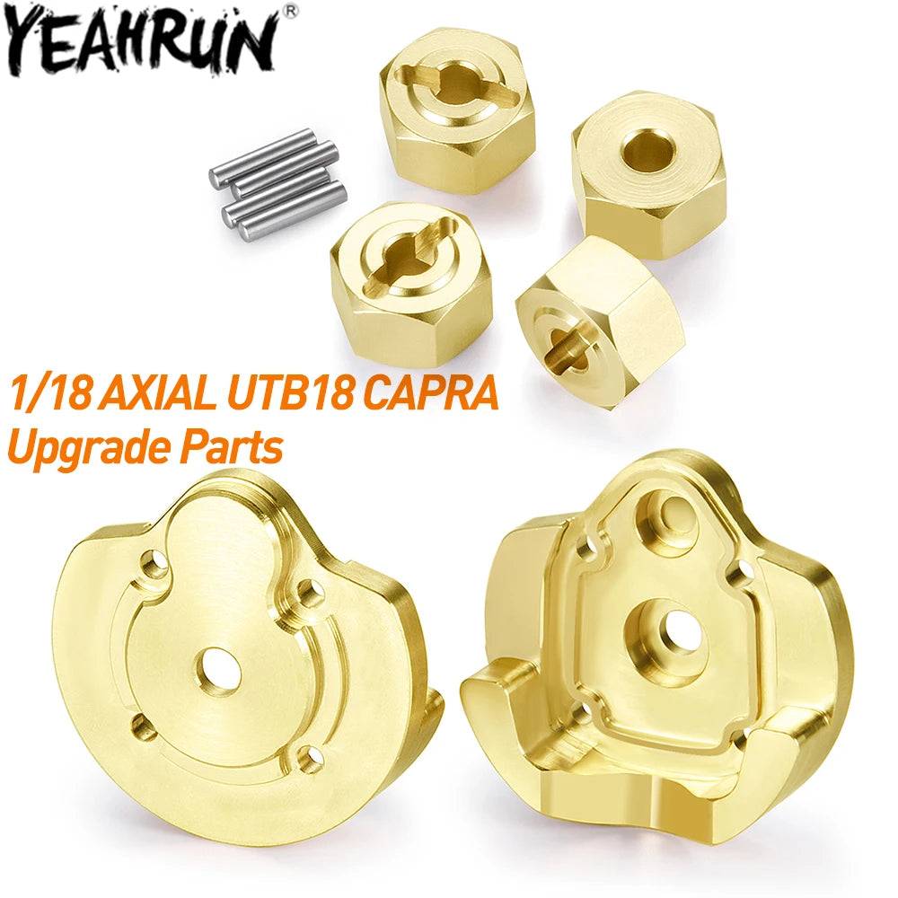 YEAHRUN Brass Outer Portal Covers Counterweight Wheel Hex Ad