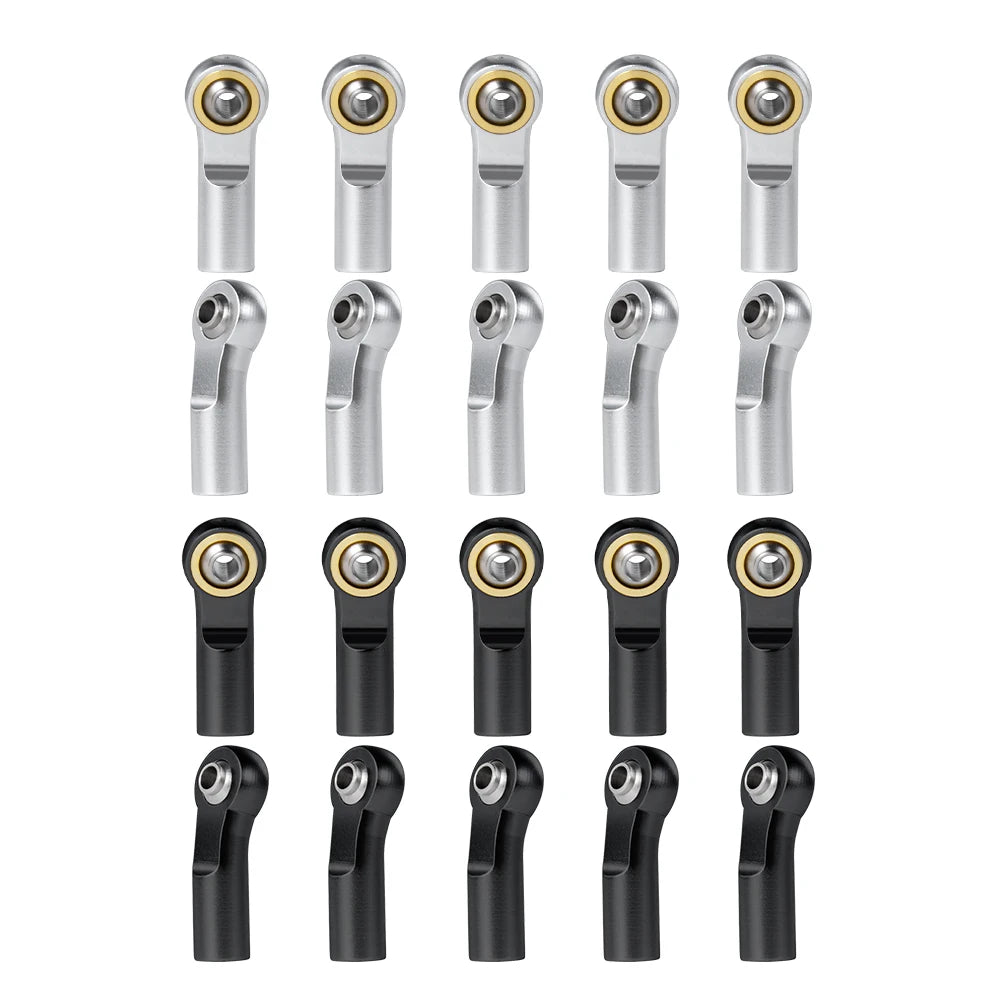 AXSPEED Metal M3 Link Tie Rod End Ball Joint Shock Absorber 