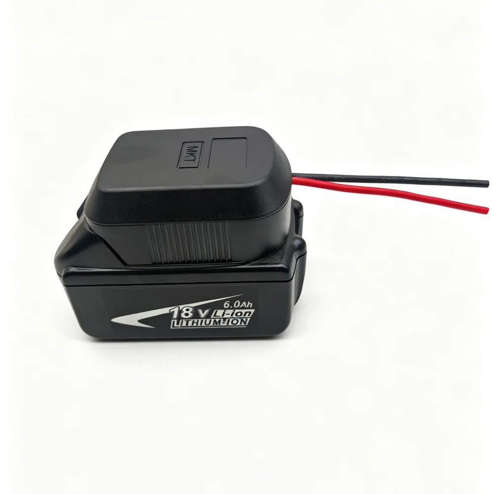18V Li-ion Battery Adapter Cable 3-Prong Output Converter fo