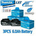 Genuine Makita 18V 6.0Ah battery with charger set for Makita