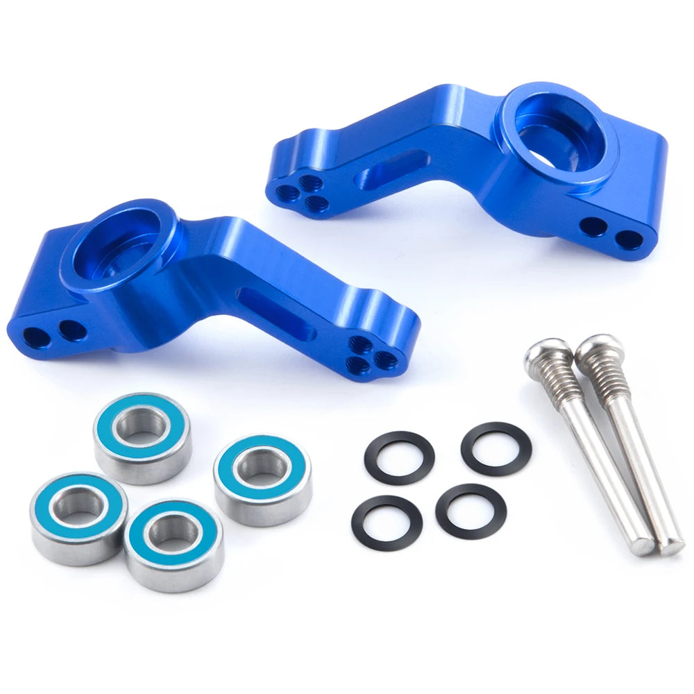 TRINOOD Alu Alloy Front Rear Shock Mount Steering Blocks Linkage Adapter for T-raxxas Slash 1/10 2Wd Short Course Truck Parts