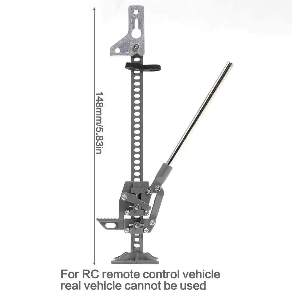 RC Metal Slideable Jack Tool Mini Lifting Jack Simulation Part for Axial SCX10 Trax/as TRX4 Tamiya CC01 D90 1/10 RC Crawler Car