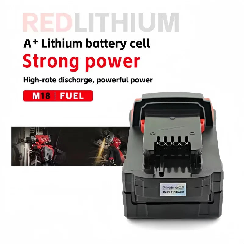 100% New Milwaukee M18 6.0Ah High Output Battery 18V Lithium