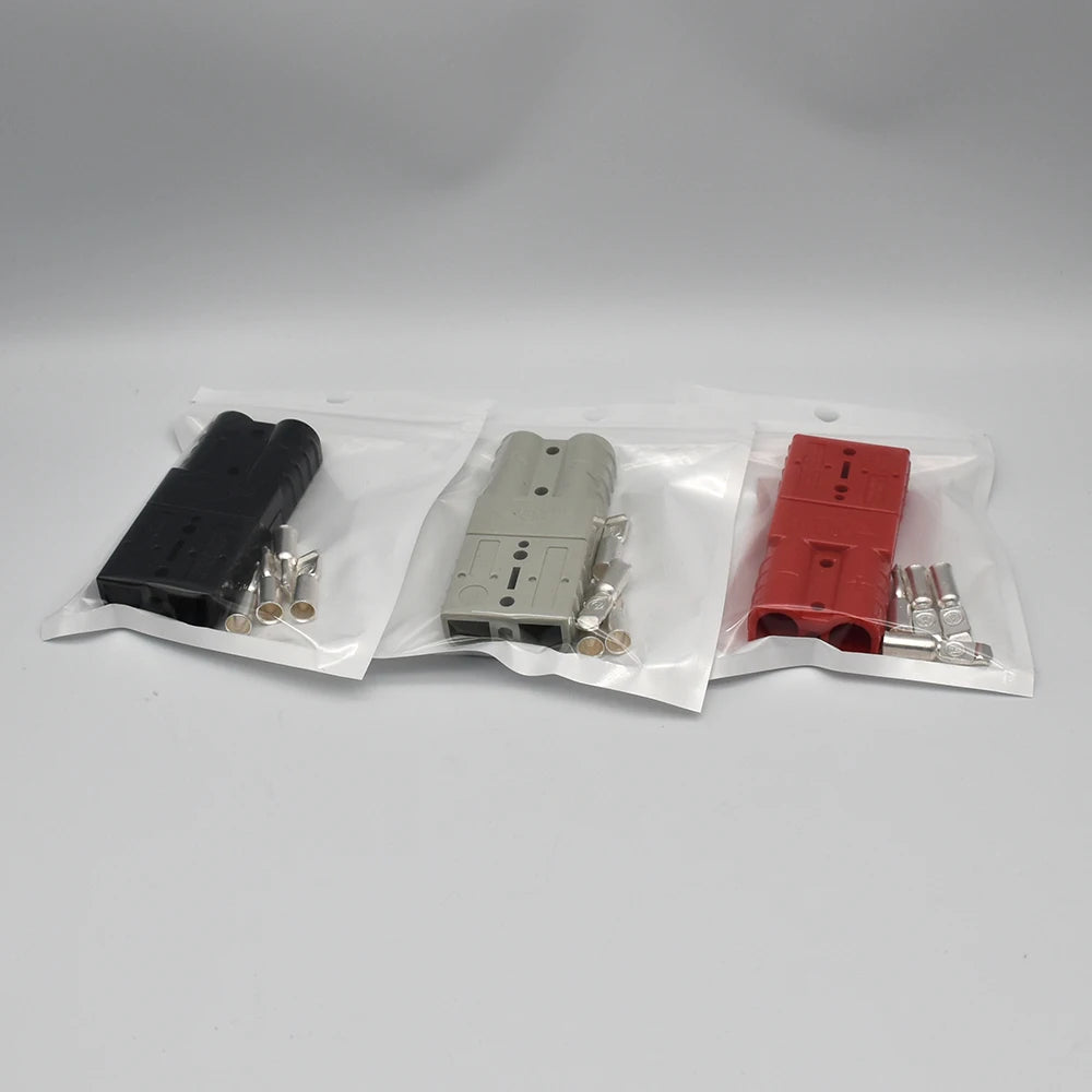 2PCS 50A Quick Plug Battery Charging Connector Style Plug Co