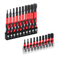GEINXURN 1 In./2In Metric Hex Head Impact Tough Magnetic Bit