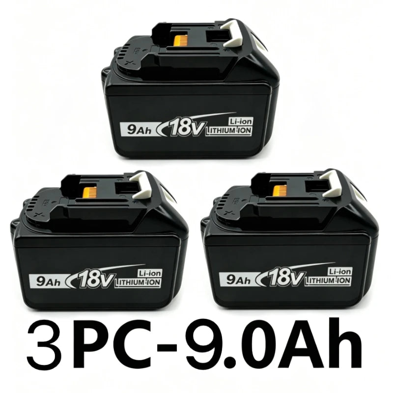 For Makita18V 9.0Ah Li-ion Replacement Battery BL1860B BL1860 BL1850 BL1840 BL1830 LXT400 Cordless Power Tool Battery