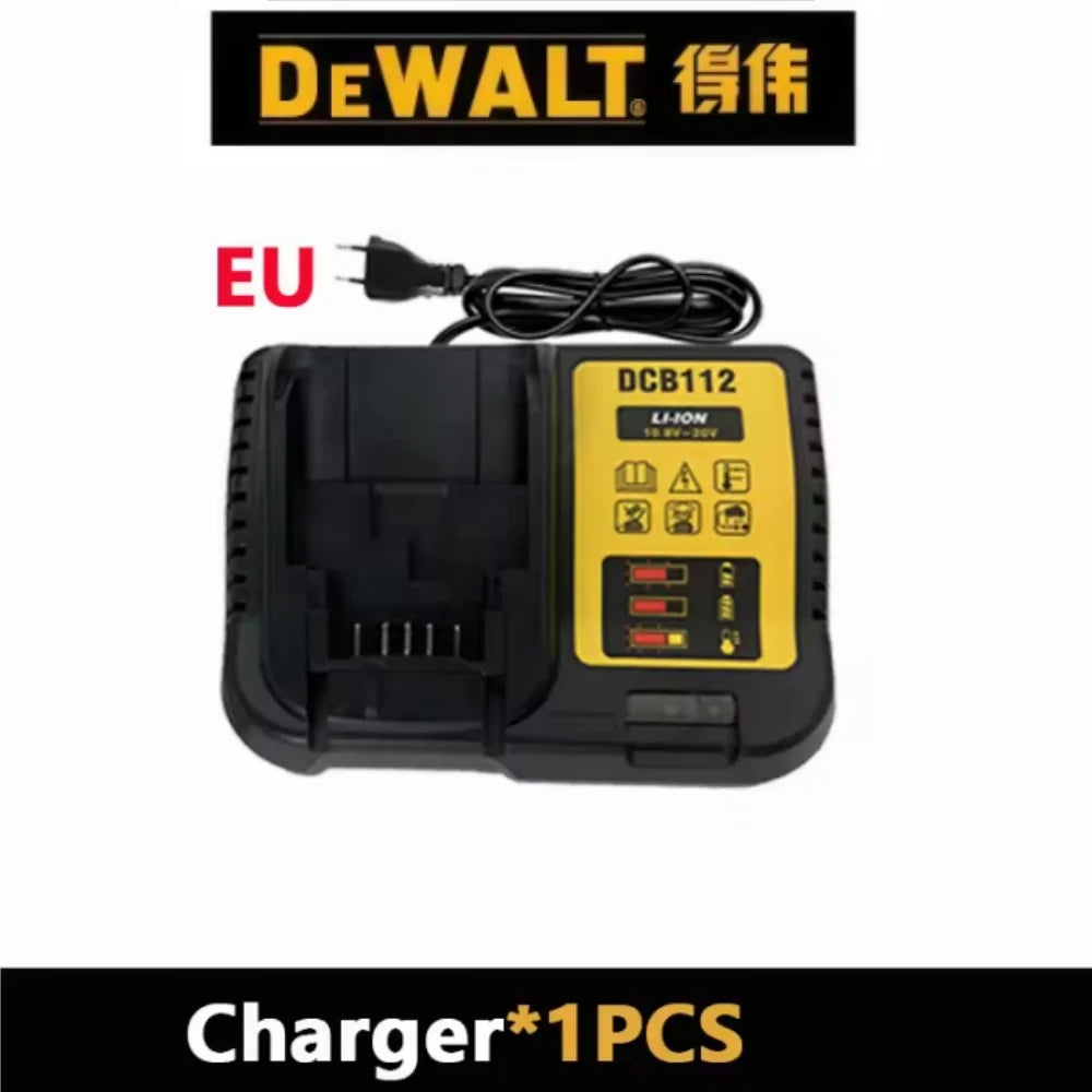 Dewalt 18V 6Ah Battery Compatible with DCB182 DCB200 DCB606 DCD805 Dewalt Power Tools - New Original Outillage