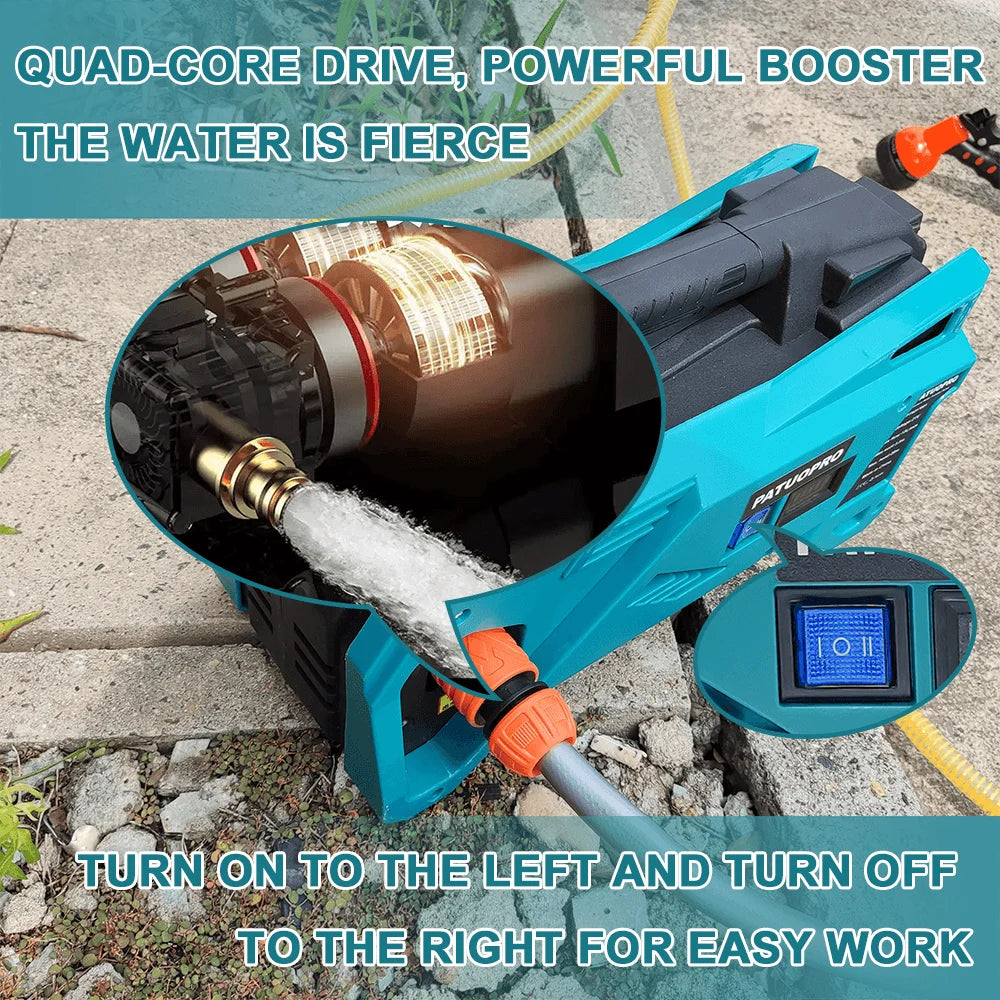 10m Cordless Water Pump Electric Watering Machine Garden Irr