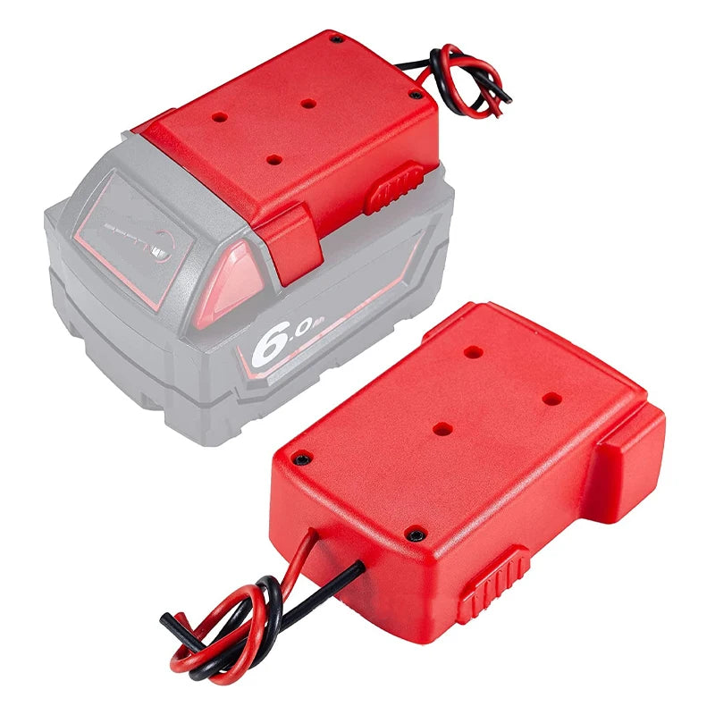 Lithium Battery Adapter Connector for Milwaukee for M18 18V 