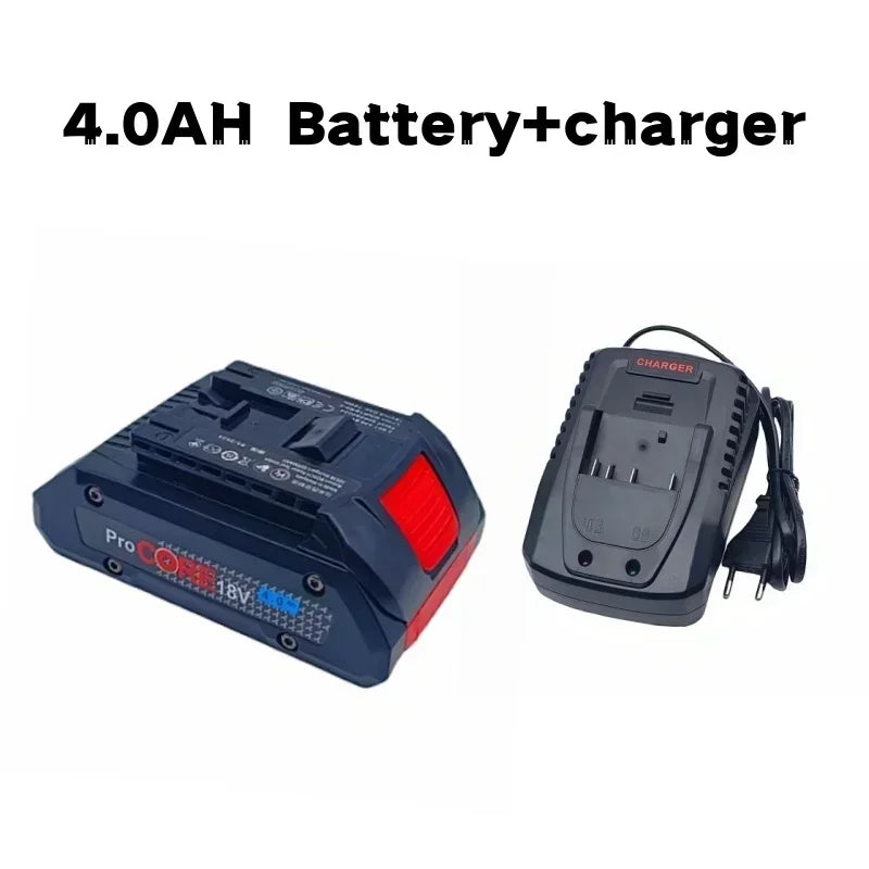 ProCORE 18V 4AH 8Ah 12Ah replacement battery for Bosch 18V cordless tools BAT609 BAT618 GBA18V 21700 high power 5C power cell