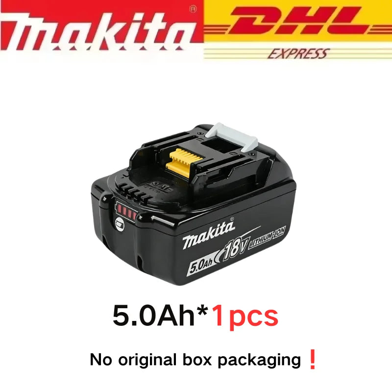Genuine 6AH Makita BL1860 6Ah Battery Power Tools Li-ion Replacement LXT BL1850 BL1840 for 18V Screwdriver with BMS 18V Battery