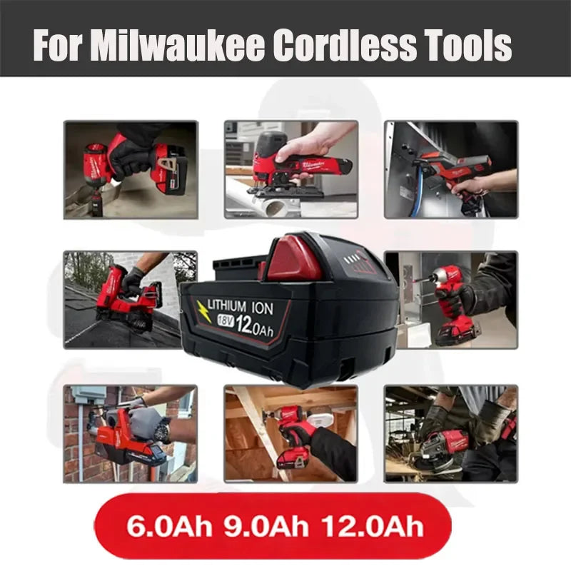 New Style For Milwaukee M18 Power Tool Battery Charger 18V 6