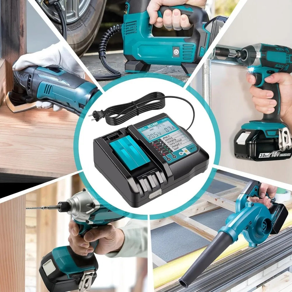 DC18RF Li-ion Battery Charger 3.5A Charging Current for Maki