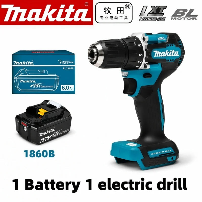 100% Original Makita 18V 6.0Ah Rechargeable Battery For Makita BL1830 BL1830B BL1840 BL1840B BL1850 BL1850B Power Tools Battery