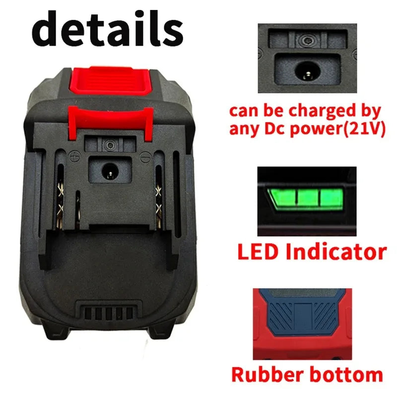 21V 6/9/12AH For Makita 18V Battery Power Tools Li-ion Repla