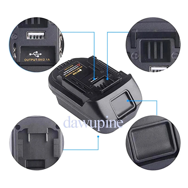 DM18M Converter Adapter For Milwaukee For M18 For Dewalt 20V