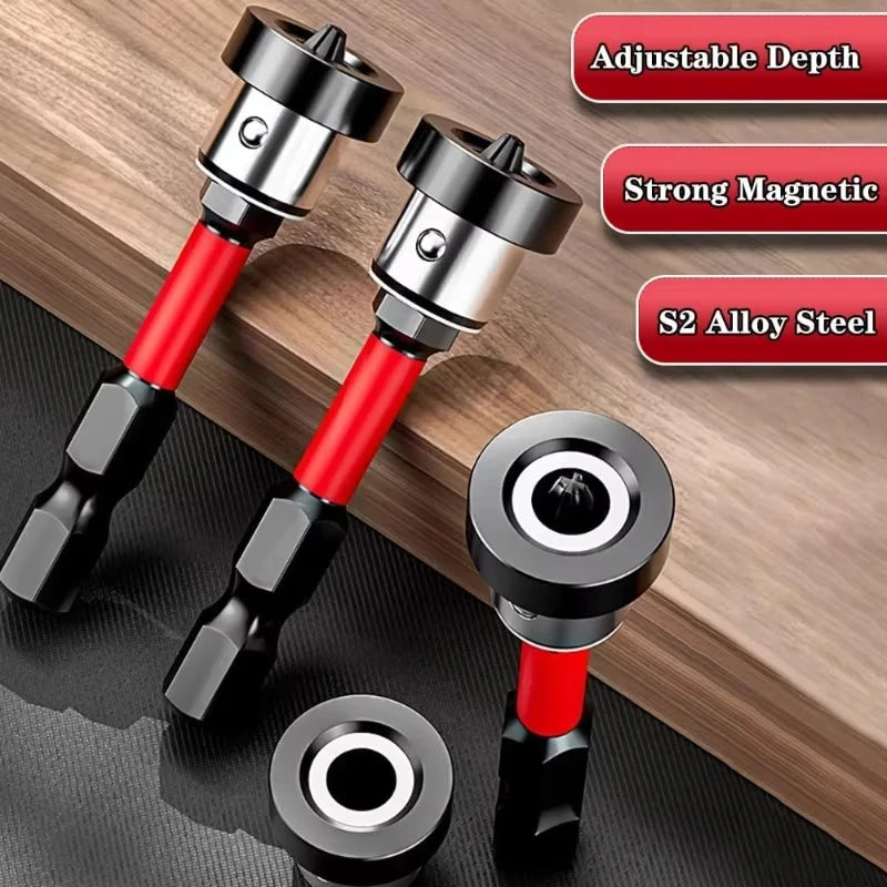 Magnetic Positioning Screwdriver Bits S2 Drywall Screw for P