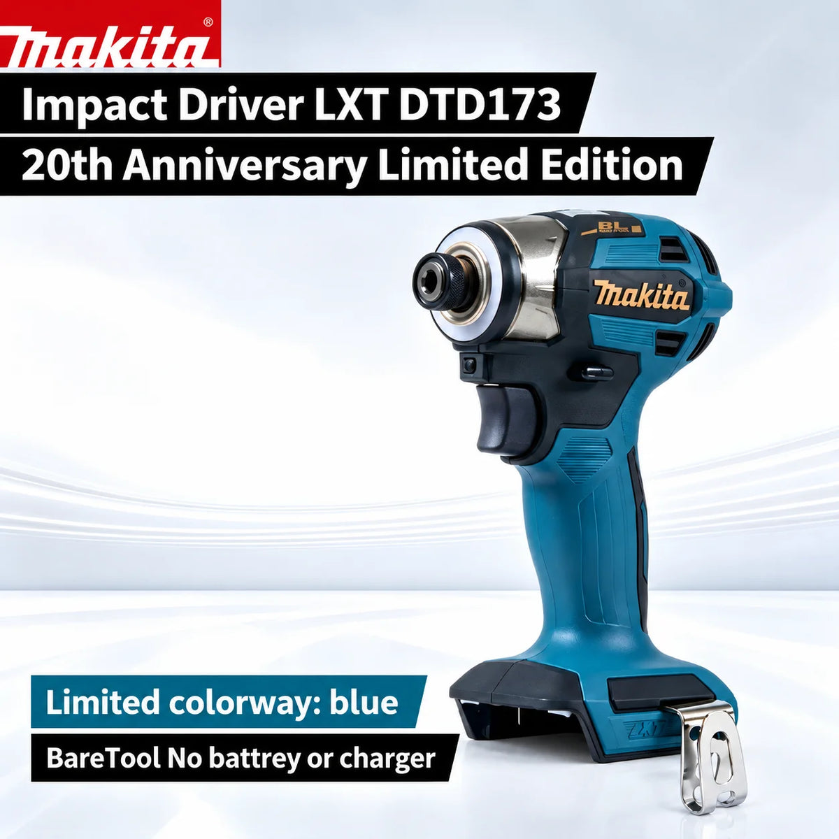 Makita DTD173 20th Anniversary Limited Edition Brushless Imp