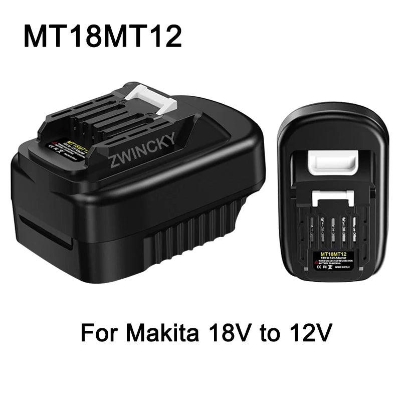 Battery Adapter For Makita 18V to 12V for Makita 18V Li-ion Battery Convert to 10.8V 12V Cordless Power Tools BL1016 BL1021B