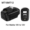 Battery Adapter For Makita 18V to 12V for Makita 18V Li-ion Battery Convert to 10.8V 12V Cordless Power Tools BL1016 BL1021B