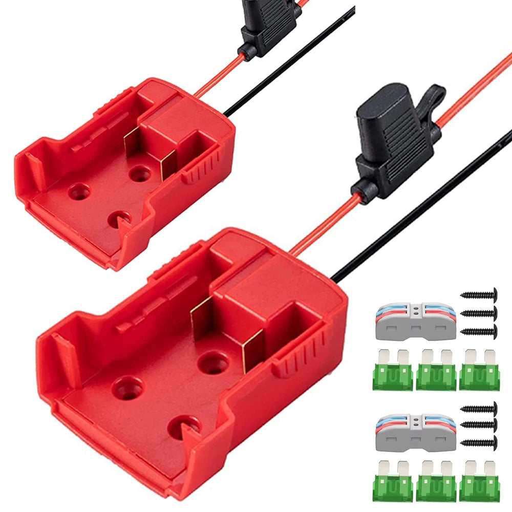 2PCS Tool Parts For M18 Power Wheel Adapter For Milwaukee Li