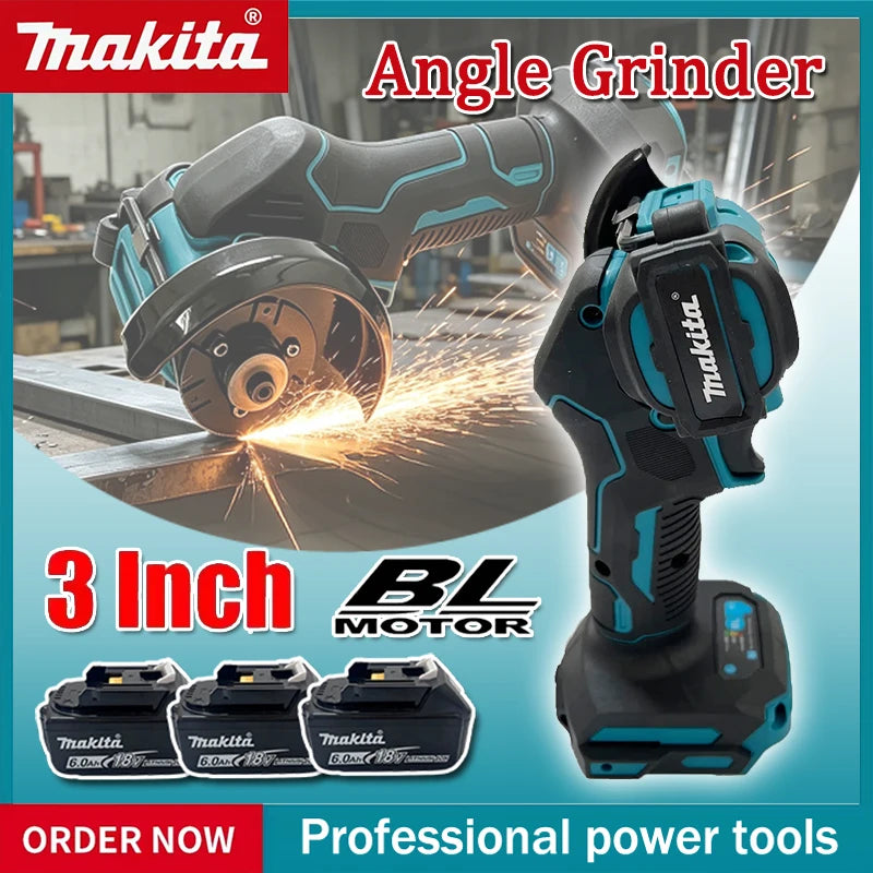 Makita 3 Inch New Mini Angle Grinder Cordless 3 Inch Electir