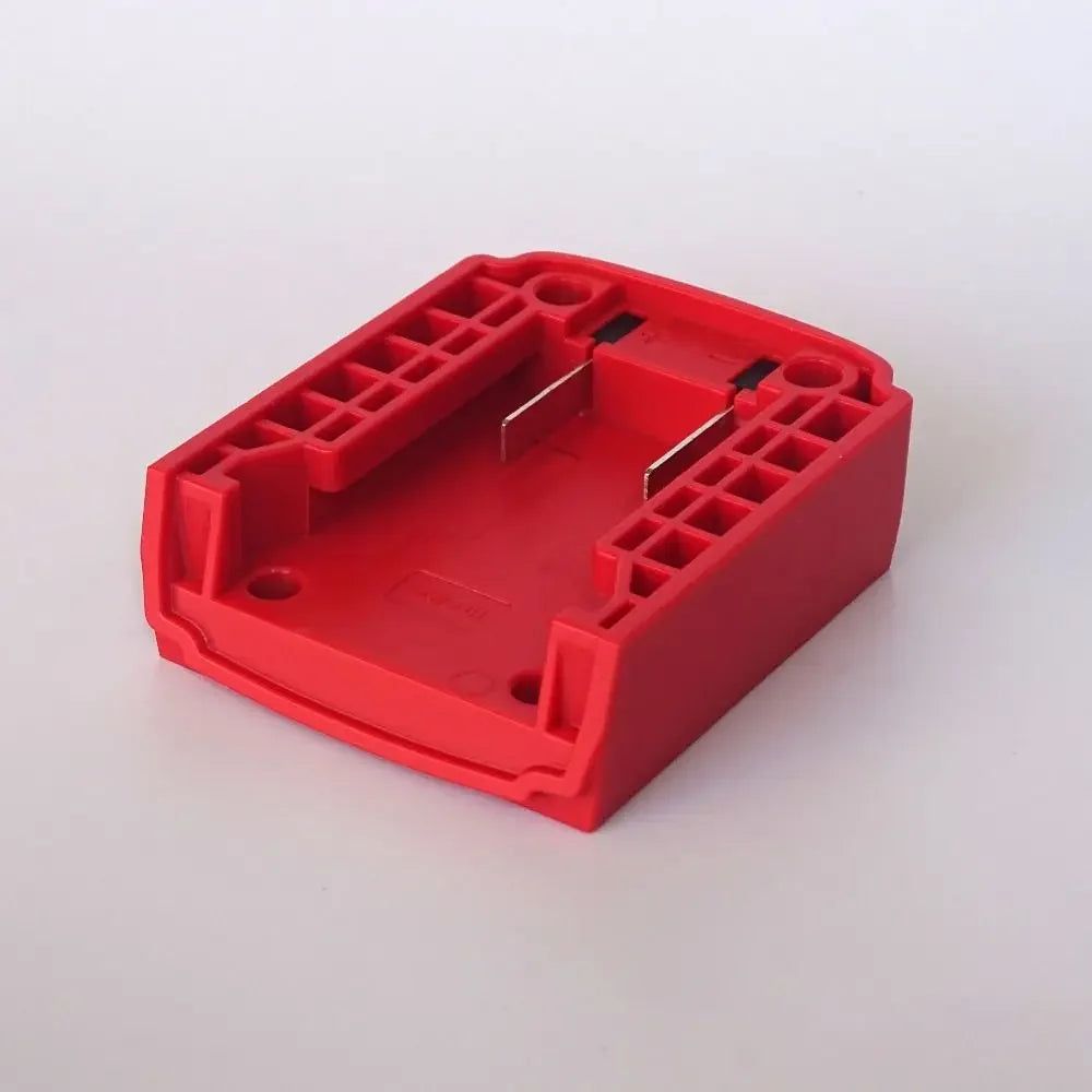ABS DIY Adapter Portable Durable Charging Head Shell Battery Connector for Makita/DeWalt/WORX/Milwaukee 18V Lithium Battery