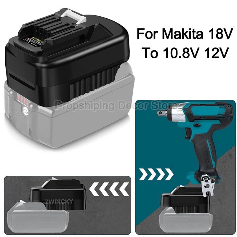 Battery Adapter For Makita 18V to 12V for Makita 18V Li-ion 