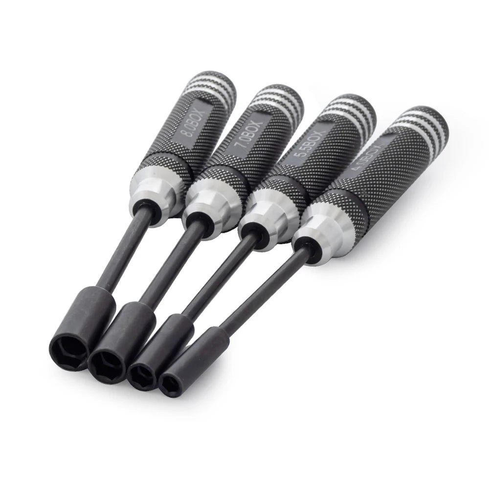 Metal Nutdriver Set M2 M3 M4 M5 17mm Hexagon Nut Socket Cros