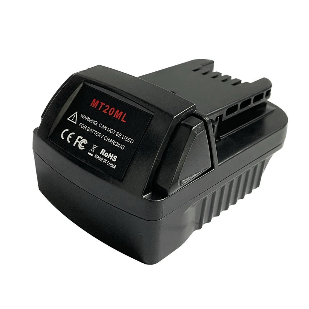 MT20ML Adapter for Makita 18V Li-ion Battery BL1830 BL1860 B