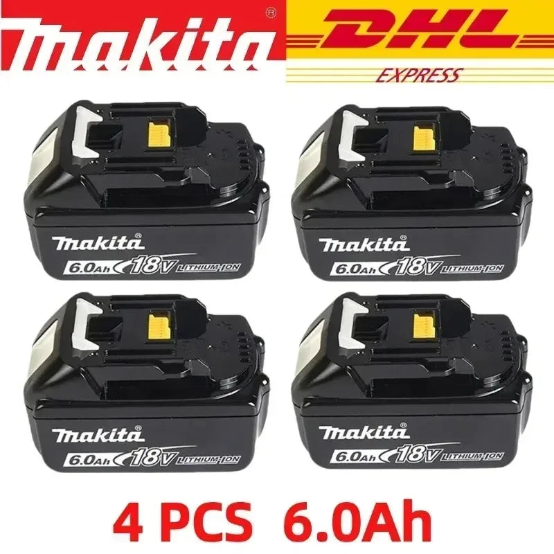 100% Original Makita Battery 18V 6000mAh BL1860B Rechargeable Battery Replace BL1850B BL1830B LXT400 For Makita 18V Power Tools