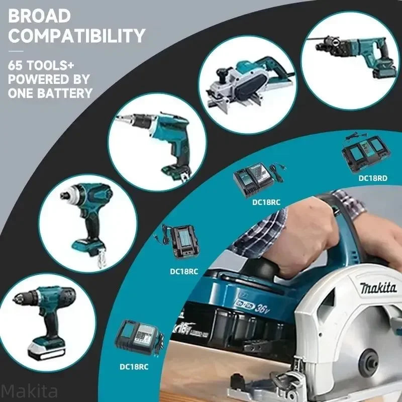 Makita 18V Battery for Makita 18V 6Ah Power Tools The 18V Ma