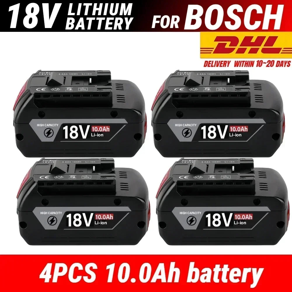 100% Original for Bosch 18V Battery 12.0Ah Wireless Power Tool Lithium Battery BAT609 BAT610G BAT618 BAT620 BAT622