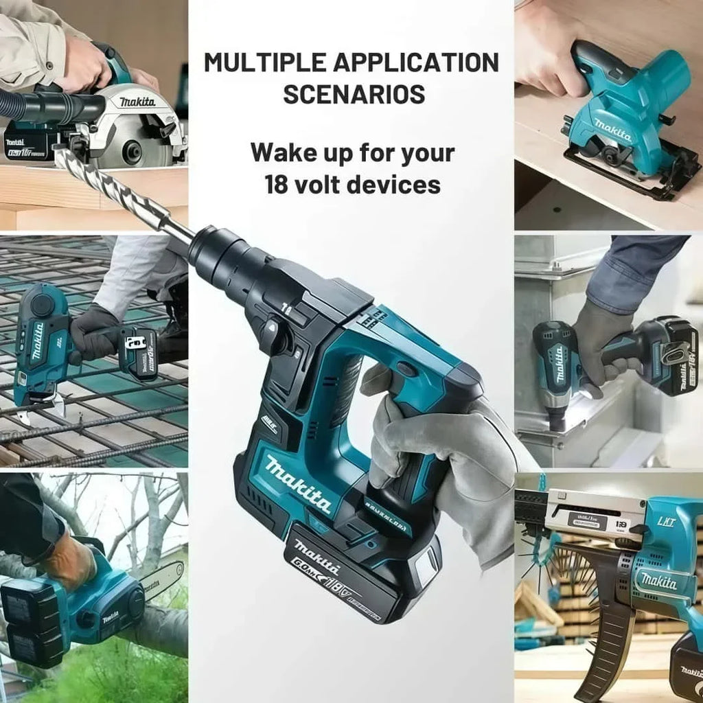 Original Makita 18V BL1860 6Ah Lithium Battery Power Tool Ba