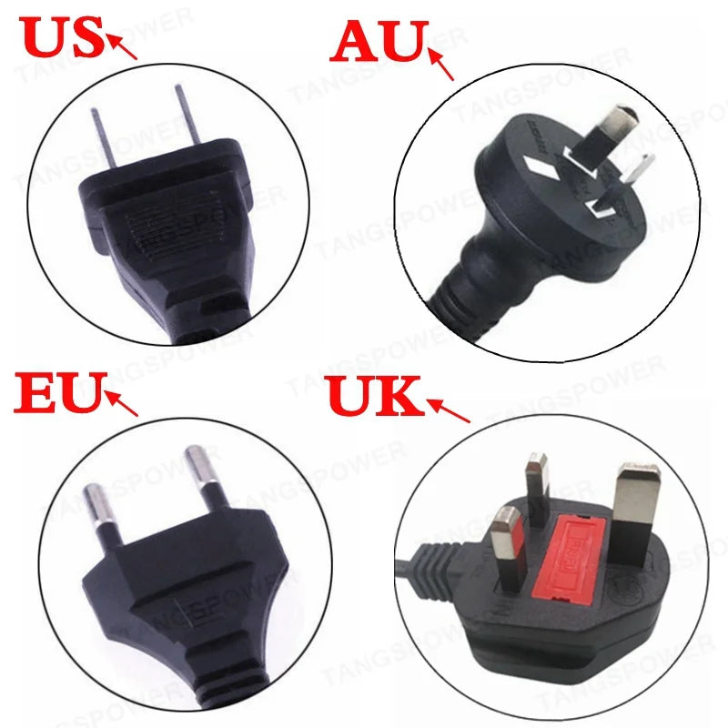 67.2V 2A Lithium Battery Charger 16S 60V Li-ion Battery Pack